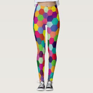 Moderne bunte Muster - Mode Frühling Hipster Leggings