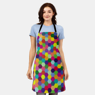 Moderne bunte Muster - Mode Frühling Hipster Schürze