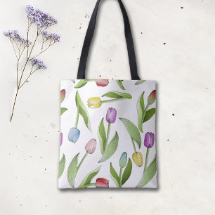 Moderne bunte Tulpe
