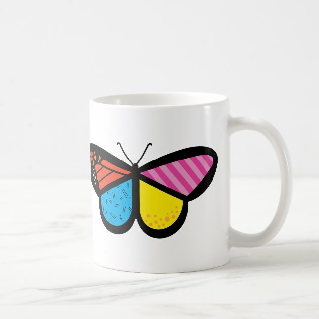 Moderne Butterfly-Tasse Kaffeetasse (Rechts)