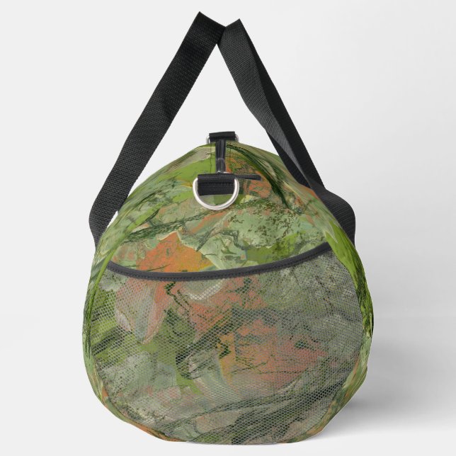 Moderne Camouflage von Danita Dawson Duffle Bag (Rechts)