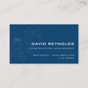 Moderne Chalk Business Cards Visitenkarte