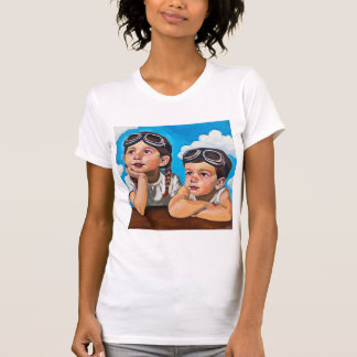 Moderne Cherubim-Malerei - Rembrandt inspirierte K T-Shirt