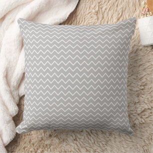 Moderne Chevron-Zickzack-Nahtlos-Muster Kissen