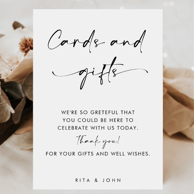 Moderne Chic Cards und Geschenke Gefallen für Hoch Poster (Von Creator hochgeladen)