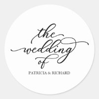 Moderne Chic Kalligrafie Die Hochzeit Von Klassisc
