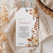 Moderne Chic Wildblume Script 1. Geburtstagskarte