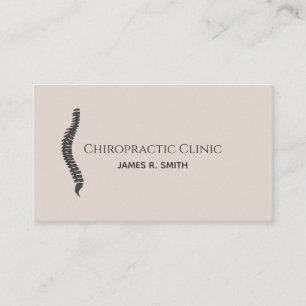 Moderne Chiropractic Chiropraktor Clinic Health Visitenkarte