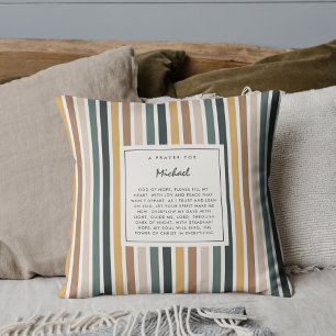 Moderne Christliche Sake-Schrift Kissen