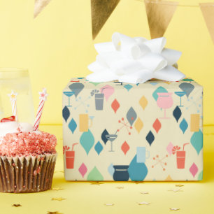 Moderne Cocktails aus dem Mittelalter Geschenkpapier