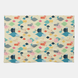 Moderne Cocktails aus dem Mittelalter Geschirrtuch