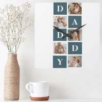 Moderne Collage Fathers Foto & Green Daddy Geschen