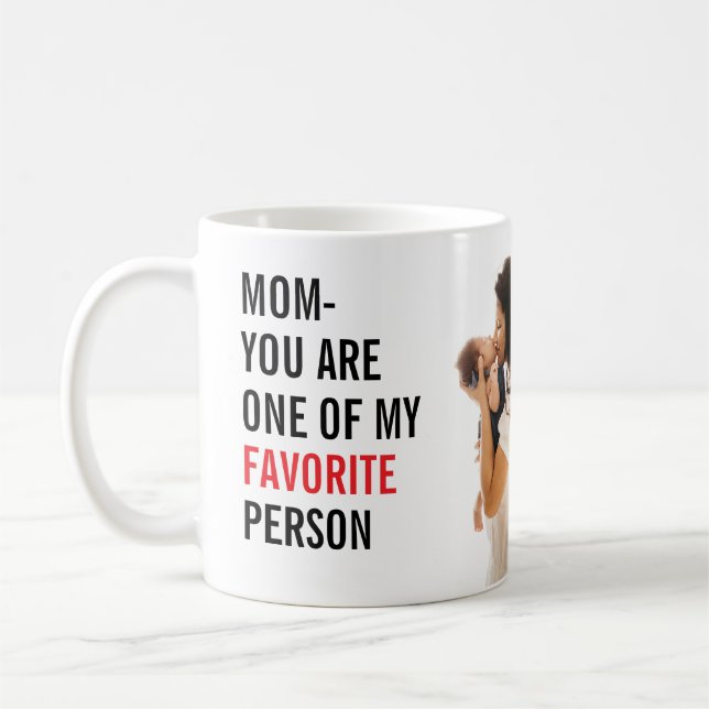 Moderne Collage Foto & Frohen Muttertag Geschenk K Kaffeetasse (Links)