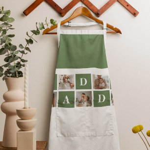 Moderne Collage Foto & Frohes Vatertagsgeschenk Schürze