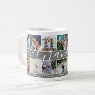 Moderne Collage mit dem besten Opa aller Zeiten & Kaffeetasse