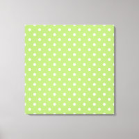 Moderne, coole Digitalkunst, Kalkgrün-Polka-Punkte