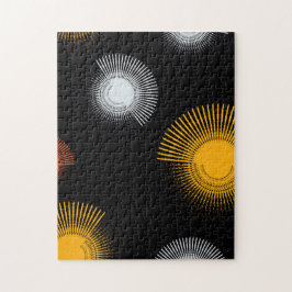 Moderne, Coole, einzigartige, trendige, urbane Pin Puzzle