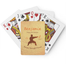 Moderne Coole Kampfkunst Karate Kinder 8. Geburtst