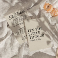 Moderne Cream Black Funky Retro Hochzeitdetails