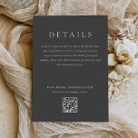 Moderne Creme Gray Monogram Mix Match Wedding Begleitkarte<br><div class="desc">Moderne Cream Gray Monogram Mix Match Wedding Kapselkarte mit modernen Paarungen in sanften,  modernen Erdtönen.</div>