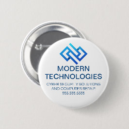 Moderne Cybersicherheits-Computer-Technologie-Unte Button