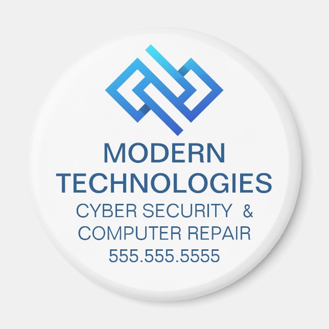 Moderne Cybersicherheits-Computer-Technologie-Unte Magnet (Vorne)
