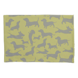 Moderne Dackel Kissenbezug