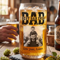 Moderne Dad-Foto | Personalisiertes Vatertagsgesch