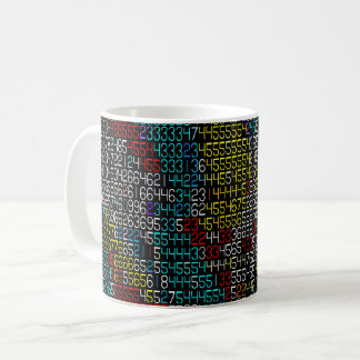 Moderne Datenstromgestaltung Kaffeetasse