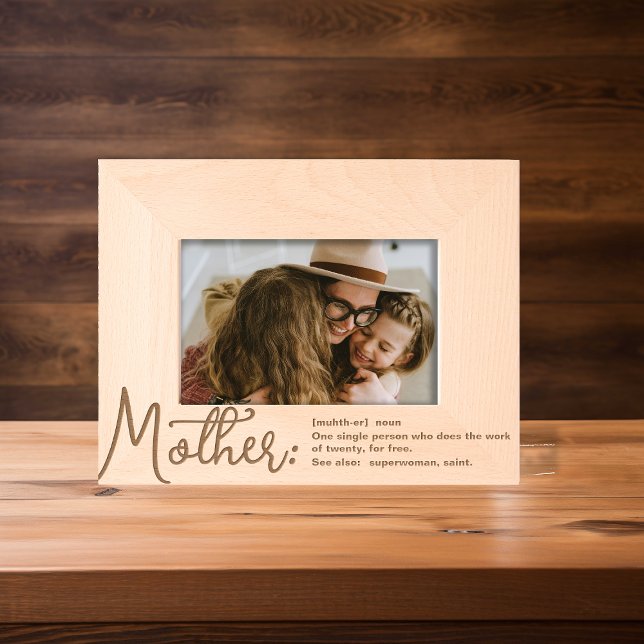 Moderne Definition von Mutter Foto Geätzte Rahmen (Von Creator hochgeladen)