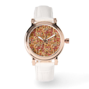 Moderne dekorative Abstraktion Armbanduhr