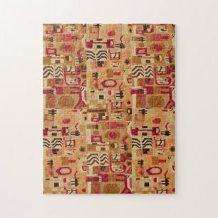 Moderne dekorative Abstraktion Puzzle