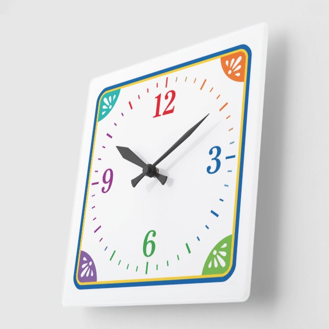 Moderne dekorative Uhr für Zuhause und Büro (Winkel)