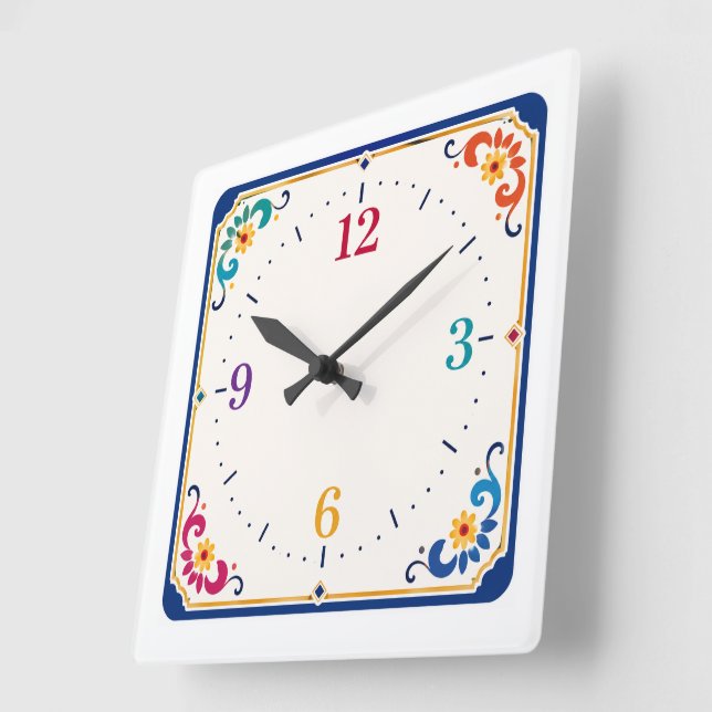 Moderne dekorative Uhr für Zuhause und Büro (Winkel)