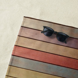 Moderne Dekorativstreifen drucken Strandtuch