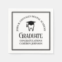 Moderne Dental School Graduation Party Personalisi
