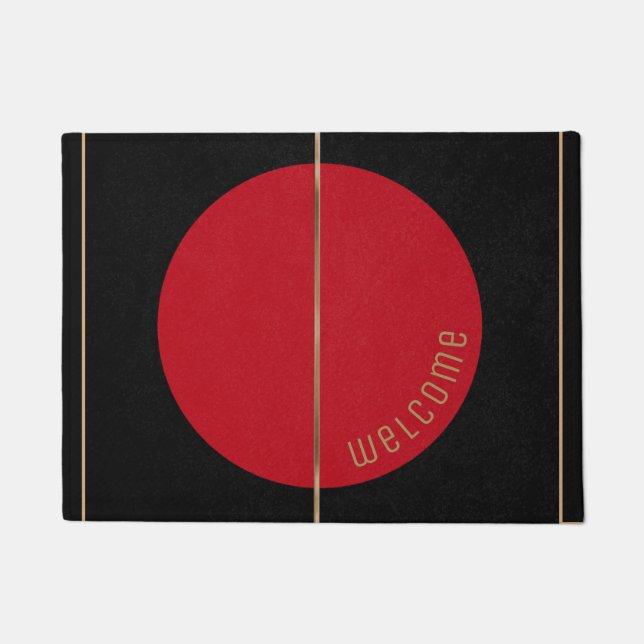 Moderne Design Door Mat Fußmatte (Vorderseite)