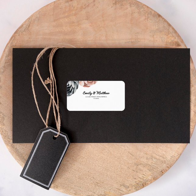 Moderne Designer-Rücksendeadressen-Aufkleber für R Adressaufkleber (Von Creator hochgeladen)