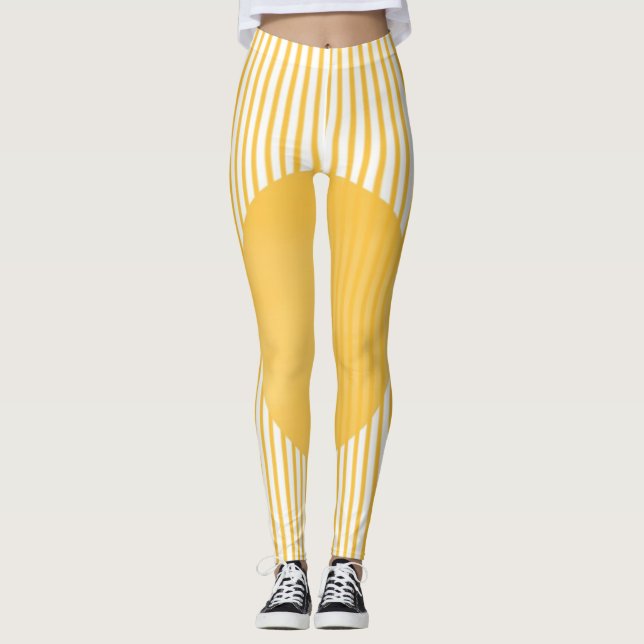 Moderne Designkunst Leggings (Vorderseite)