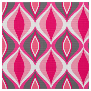 Moderne Diamanten aus dem Mittelalter, rosa, Fuchs Stoff