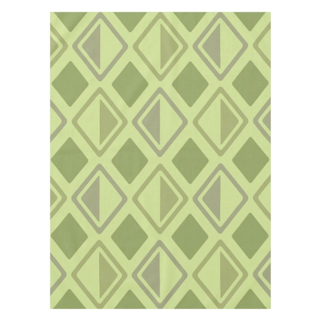 Moderne Diamanten im Mittelalter Tischdecke (Vorderseite)