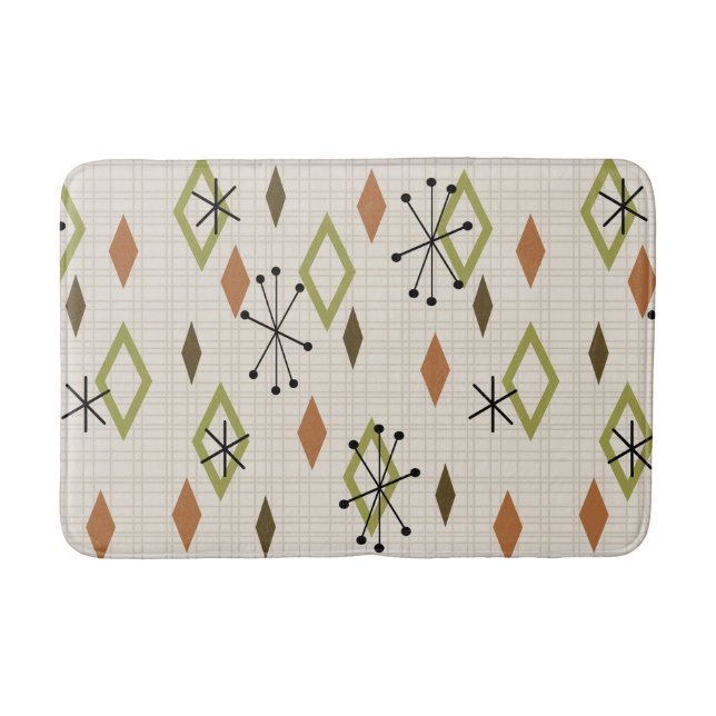 Moderne Diamanten - Naturerdnoten des Mittelalters Badematte (Vorderseite)