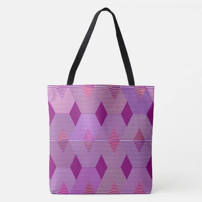 Moderne Diamantendruckerei, Violett Lila (Vorderseite)