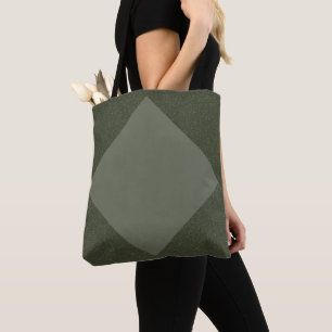 Moderne Diamond Moss grüne Tasche