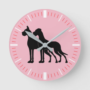 Moderne Doggen Uhr