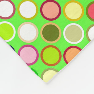 Moderne Dots - Limon mit Multi-Century Fleecedecke