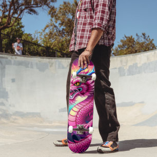Moderne Drachenvorstufe Vollständiges Skateboard