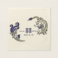 Moderne Dragon-Phoenix Personalisierte chinesische