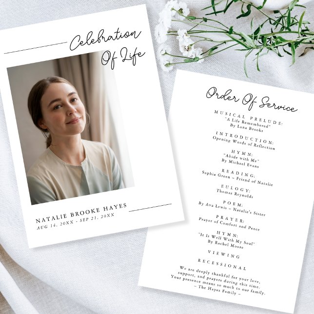 Moderne Drehbuch-Feier zum Foto des Lebens Programm (Von Creator hochgeladen)