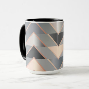 Moderne Dreiecke Tasse